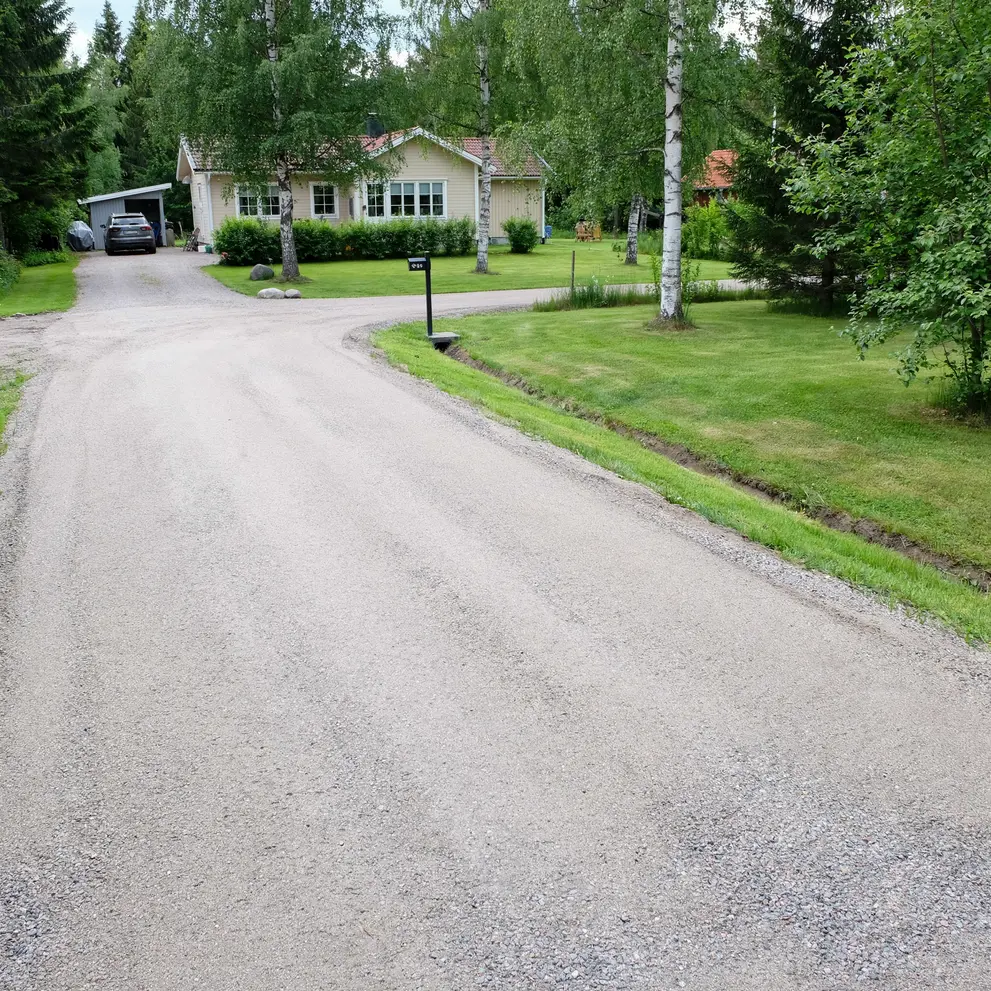 bygga grusvag vagarbeten alvsjo